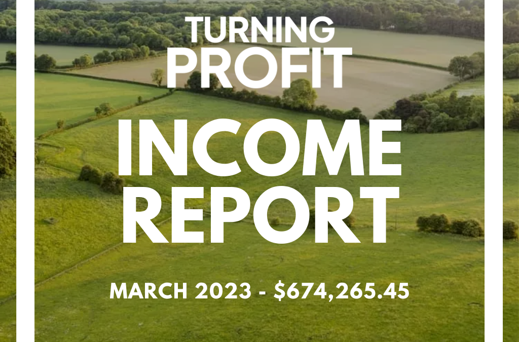 Income Report – March 2023